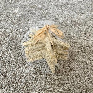 NWT Set of Six (6) Decorative Starfish; Beach Themed Home Decor & Accent Pieces